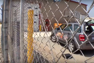 Installing an updated gate on a secure fence