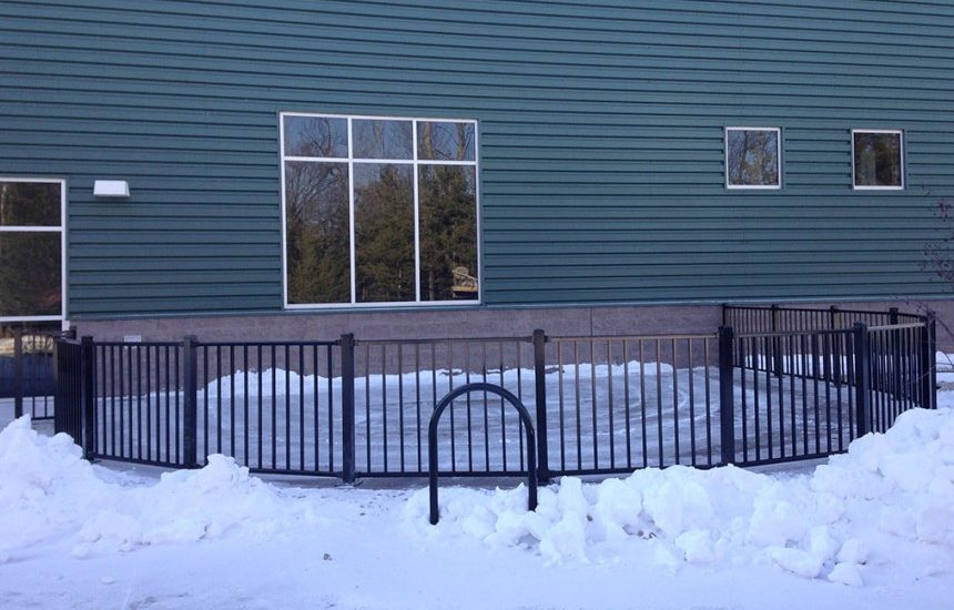 Installing ornamental fence