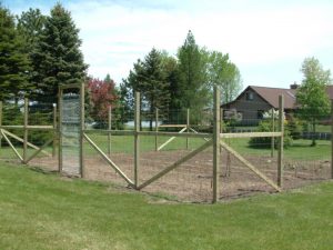 Garden Deer Fence in Michigan