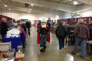 Fenceman makes appearance at Home & Garden Show