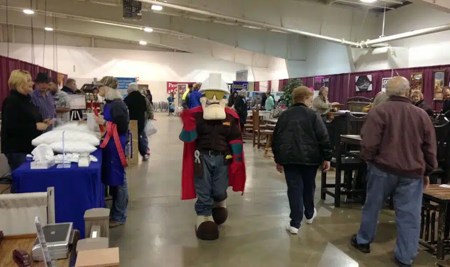 Fenceman makes appearance at Home & Garden Show
