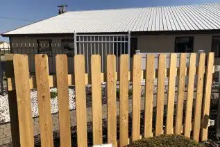 Picket Wood Fence