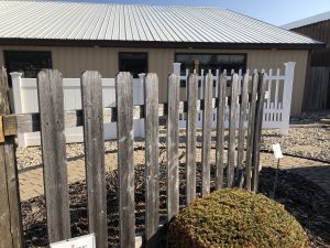 wood fence