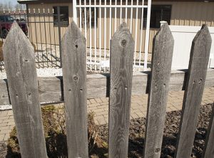 wood fence