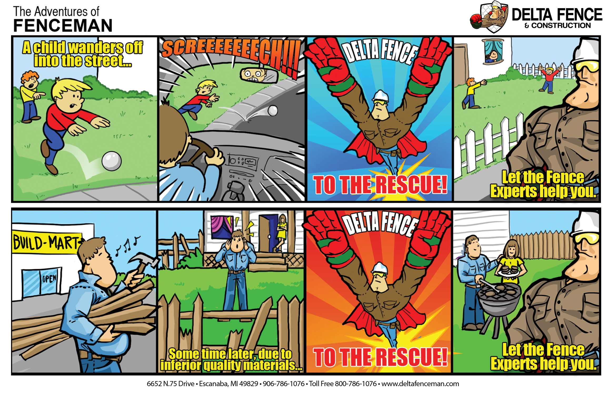 The adventures of Fenceman