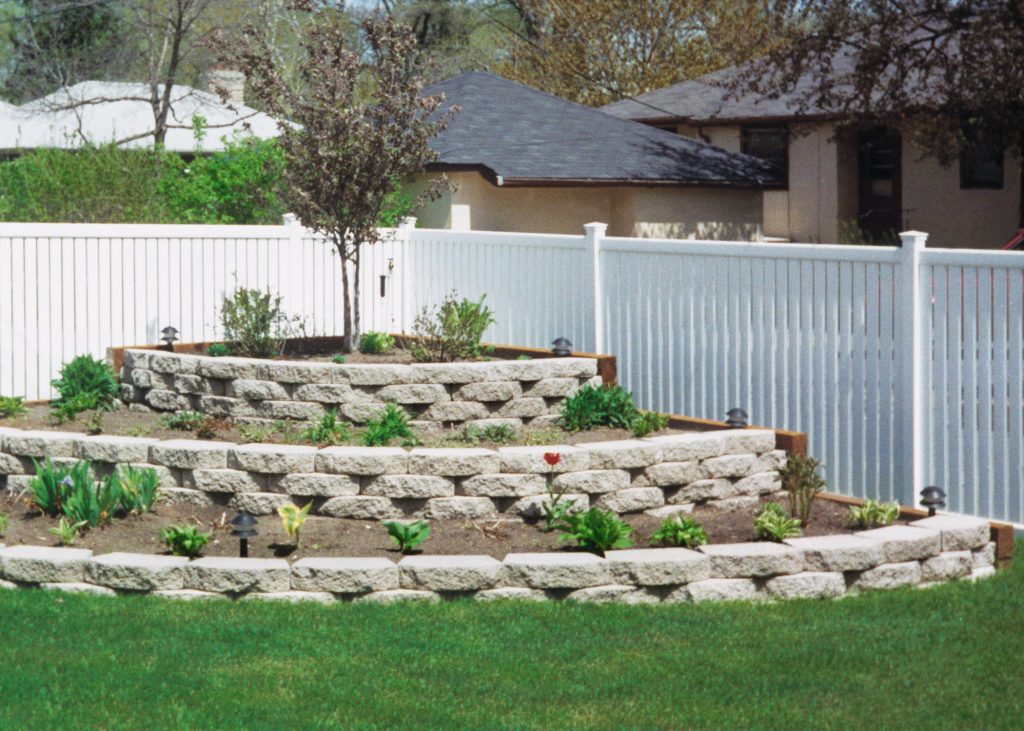 Smooth imperial vinyl fence