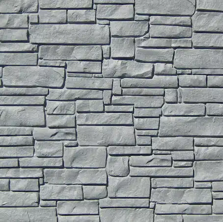 Gray Granite fence