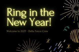 Happy New Year from Delta fence crew