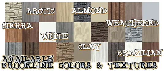 Colors, textures and styles for Bufftech fences.