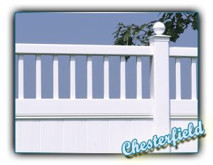 Chesterfield fence with Victorian Accent