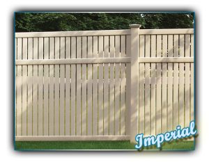 Imperial Smooth Finish fence