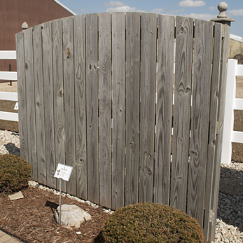 Semi-Private Wood Fence
