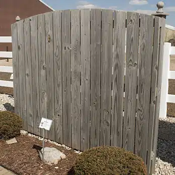 Semi-Private Wood Fence