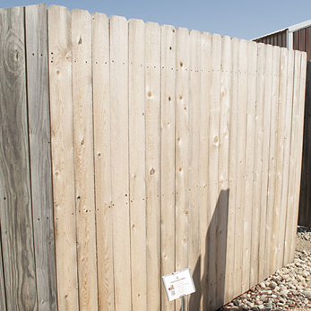 Solid Wood Fence Panels