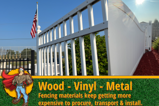 The Cost to Build a New Fence